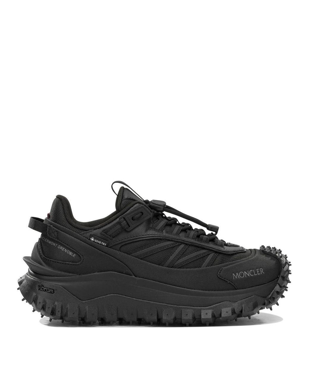 Moncler Black Trailgrip Gtx Low-Top Sneakers