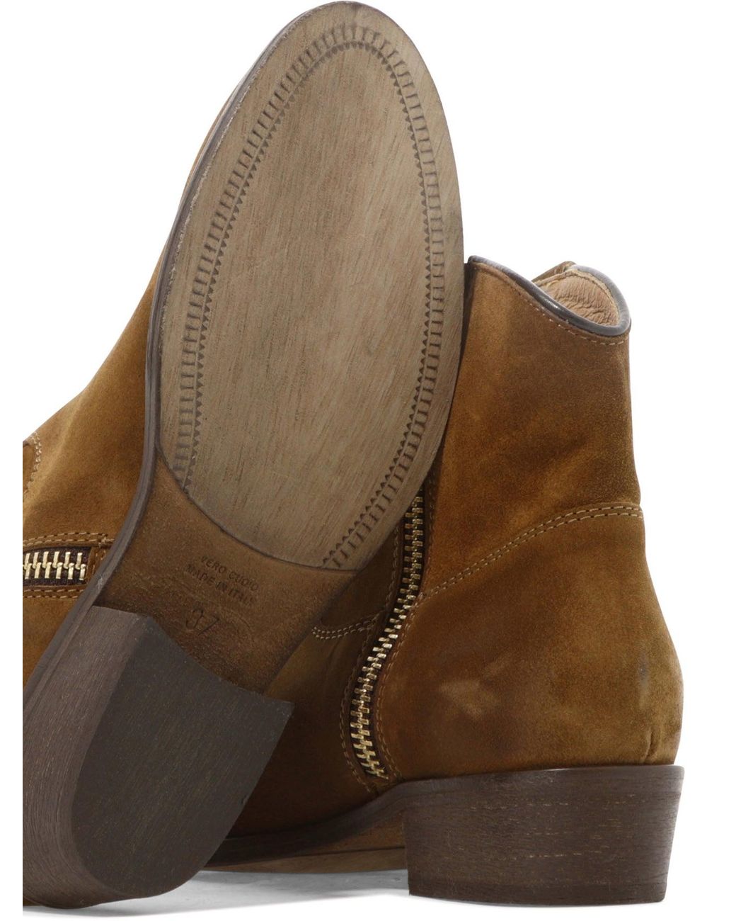 Via Roma 15 Brown Martora Ankle Boots