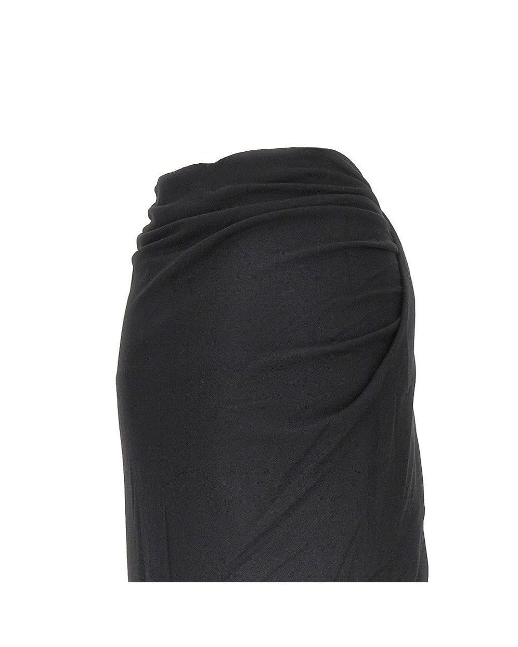 Isabel Marant Black Jeldia Jersey Midi Skirt