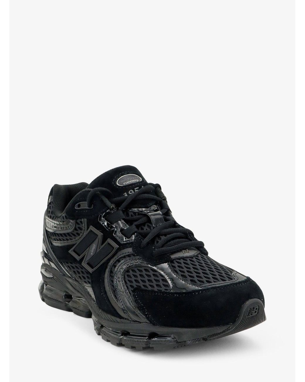New Balance Black 1954R Mesh And Suede Sneakers for men