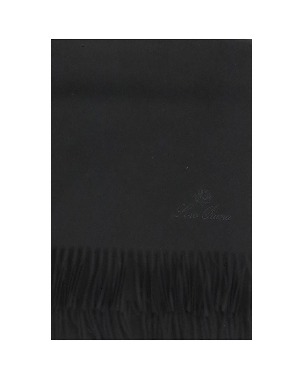 Loro Piana Black Opera Cashmere Scarf