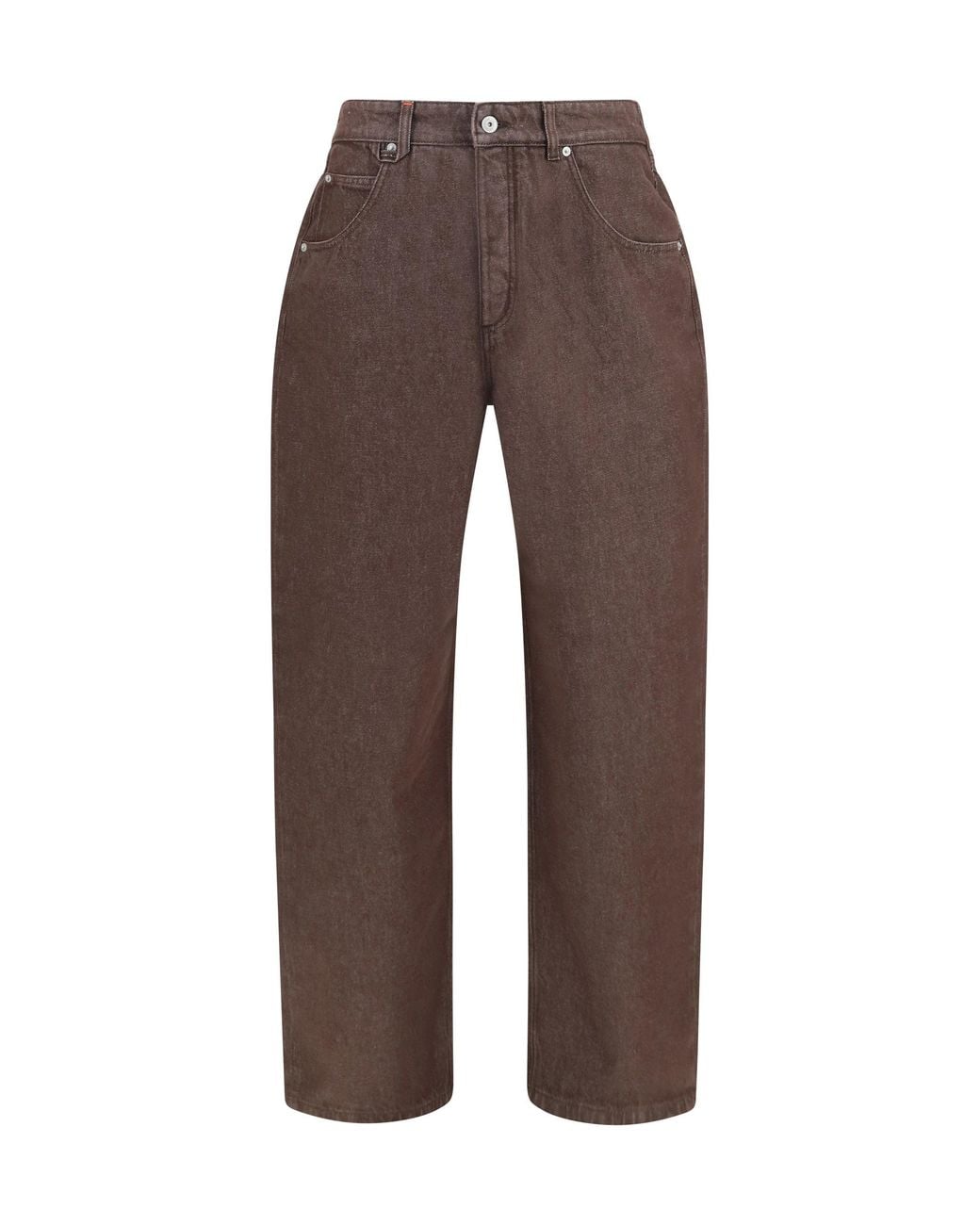 Jacquemus Brown De-Nîmes Tempo Jeans for men