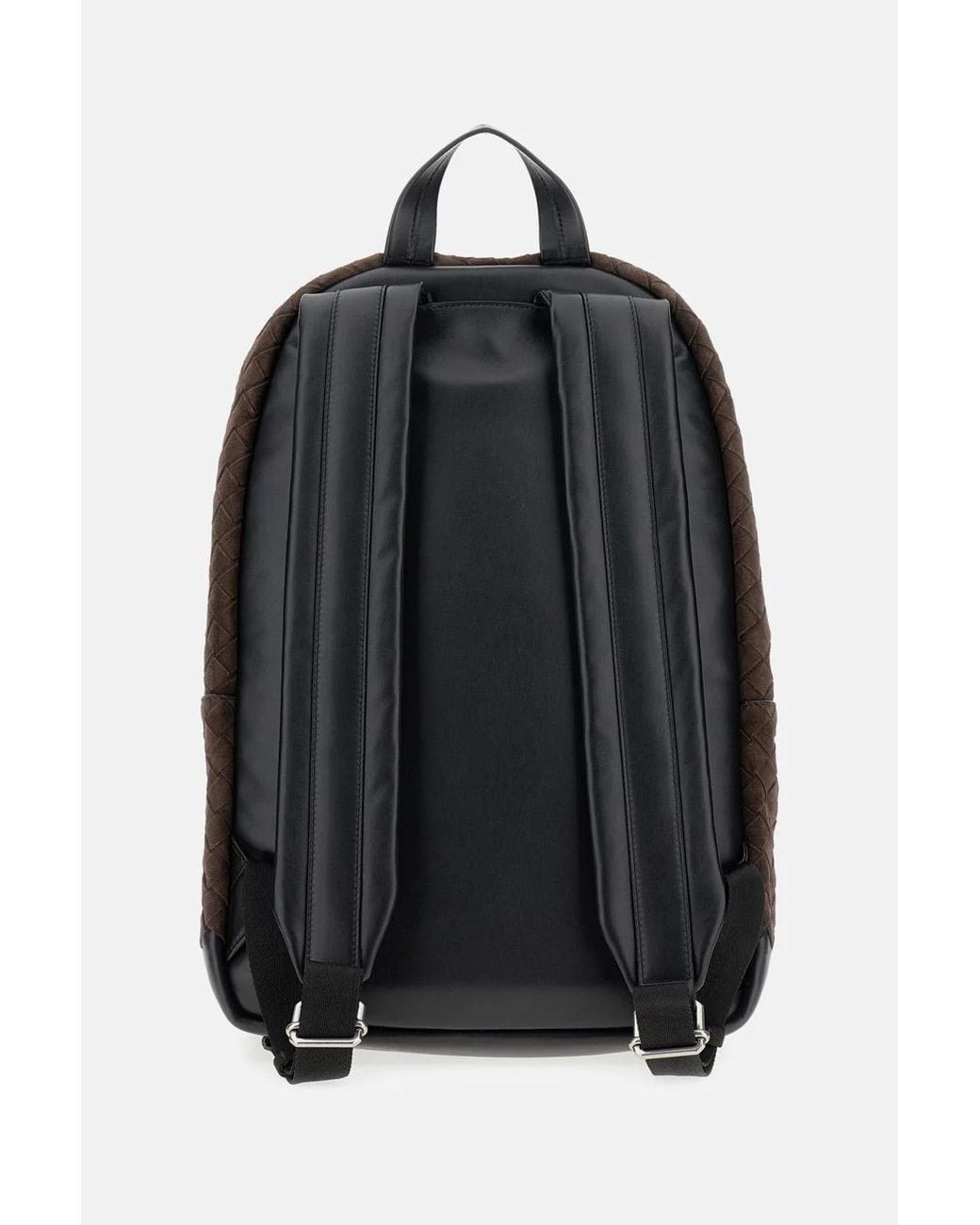 Bottega Veneta Brown Leather Backpack Intrecciato for men