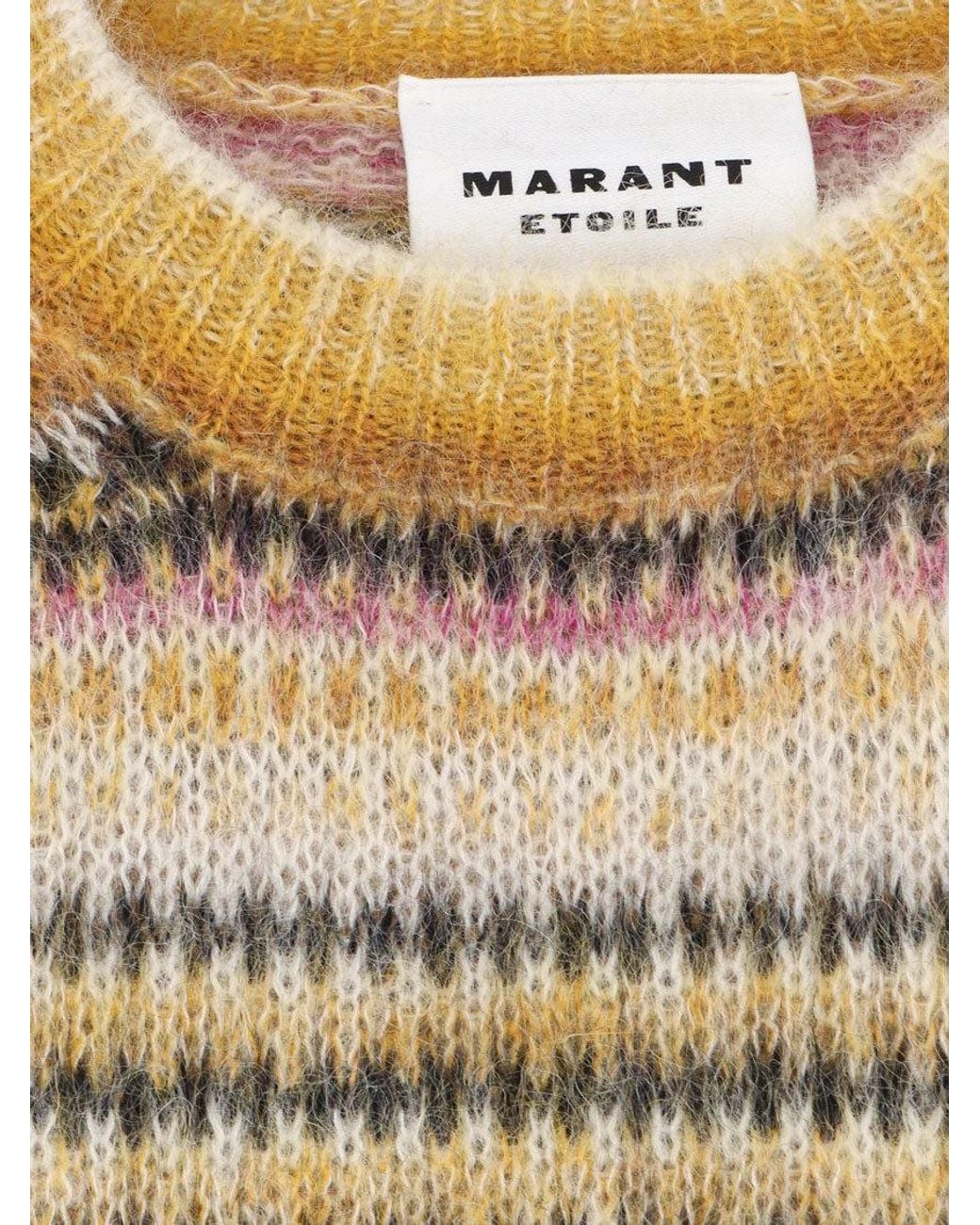 Isabel Marant Multicolor Marant Etoile Mohair Blend Sweater