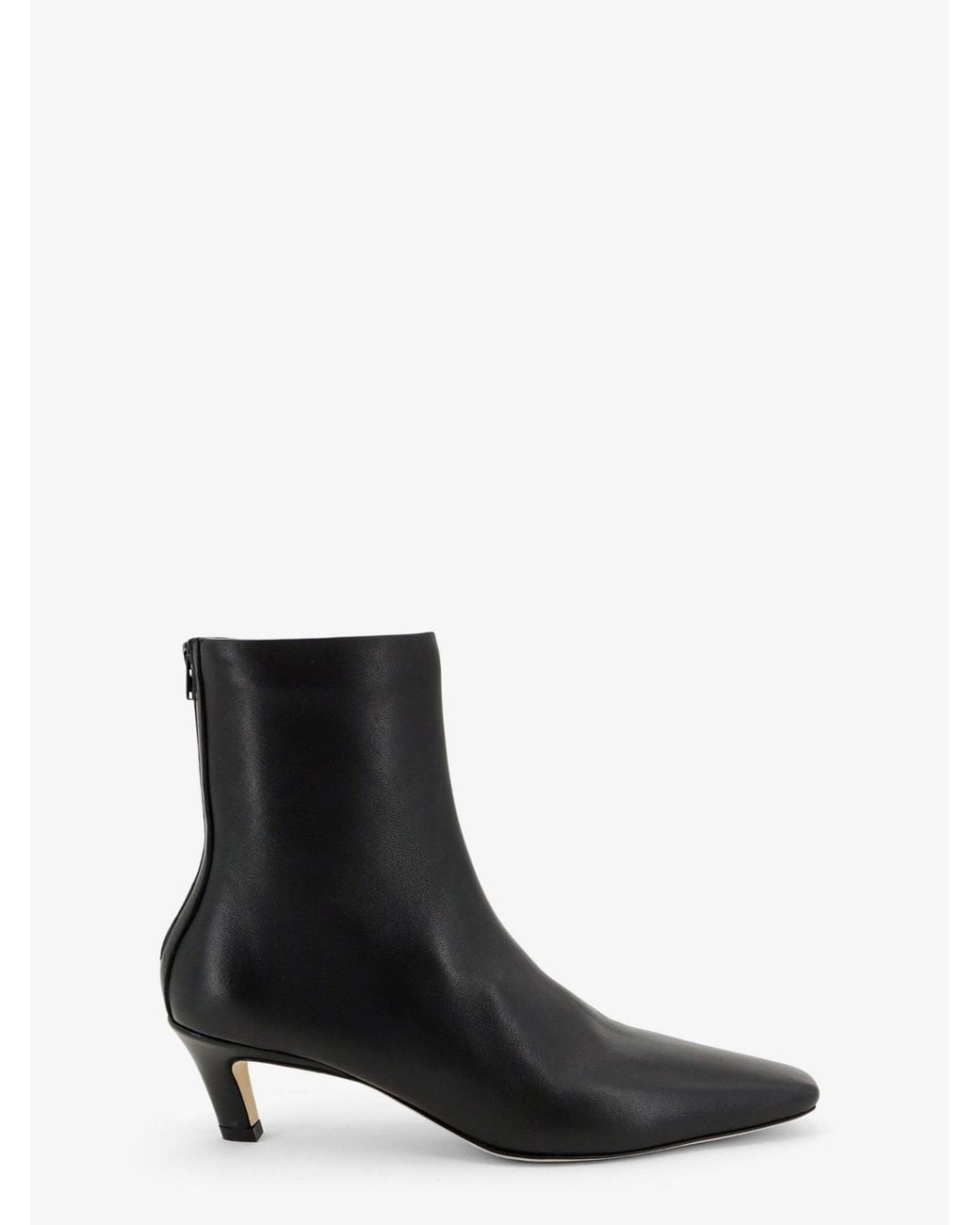 Totême White Leather Boots