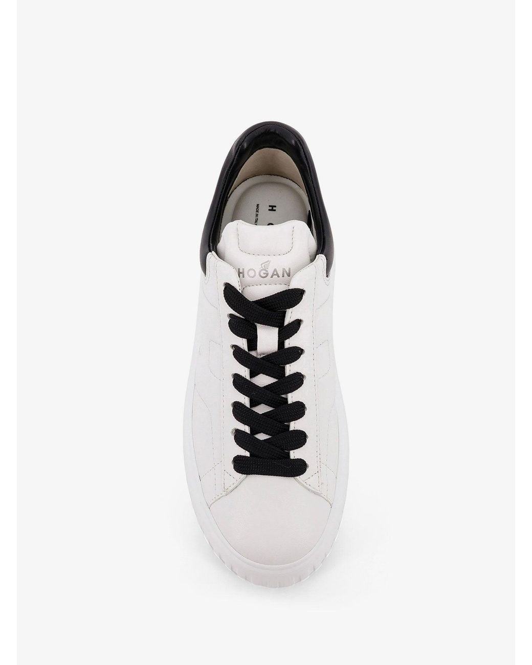 Hogan White And Leather Sneakers