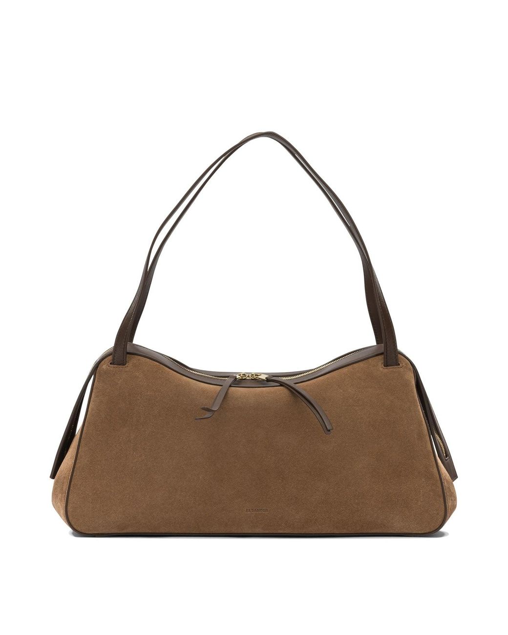 Jil Sander Brown Shoulder Bags