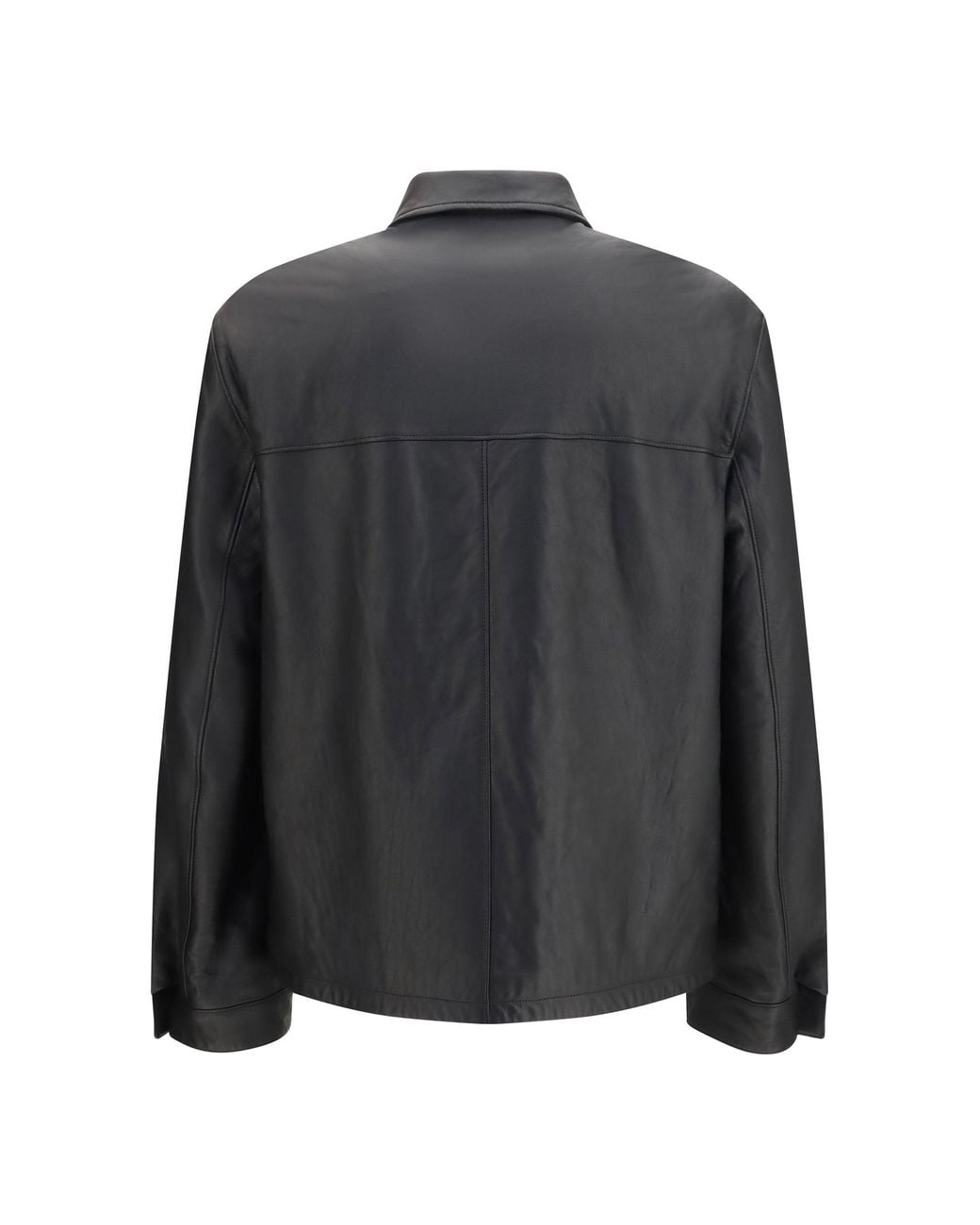 Prada Black Jacket Nappa Leather for men
