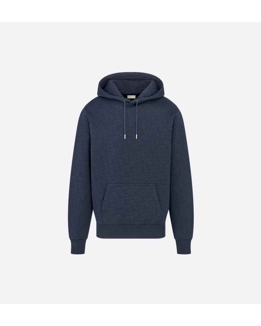 Dior Blue Oblique" Hoodie for men