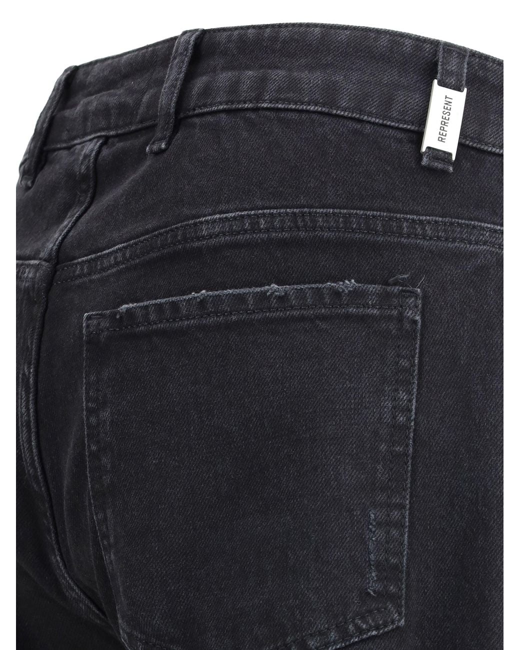 Represent Blue Straight Leg Jeans R2 for men