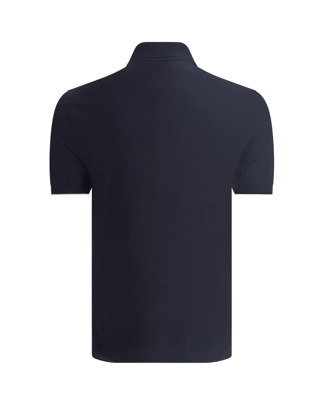 Brunello Cucinelli Blue Cotton Polo Shirt for men