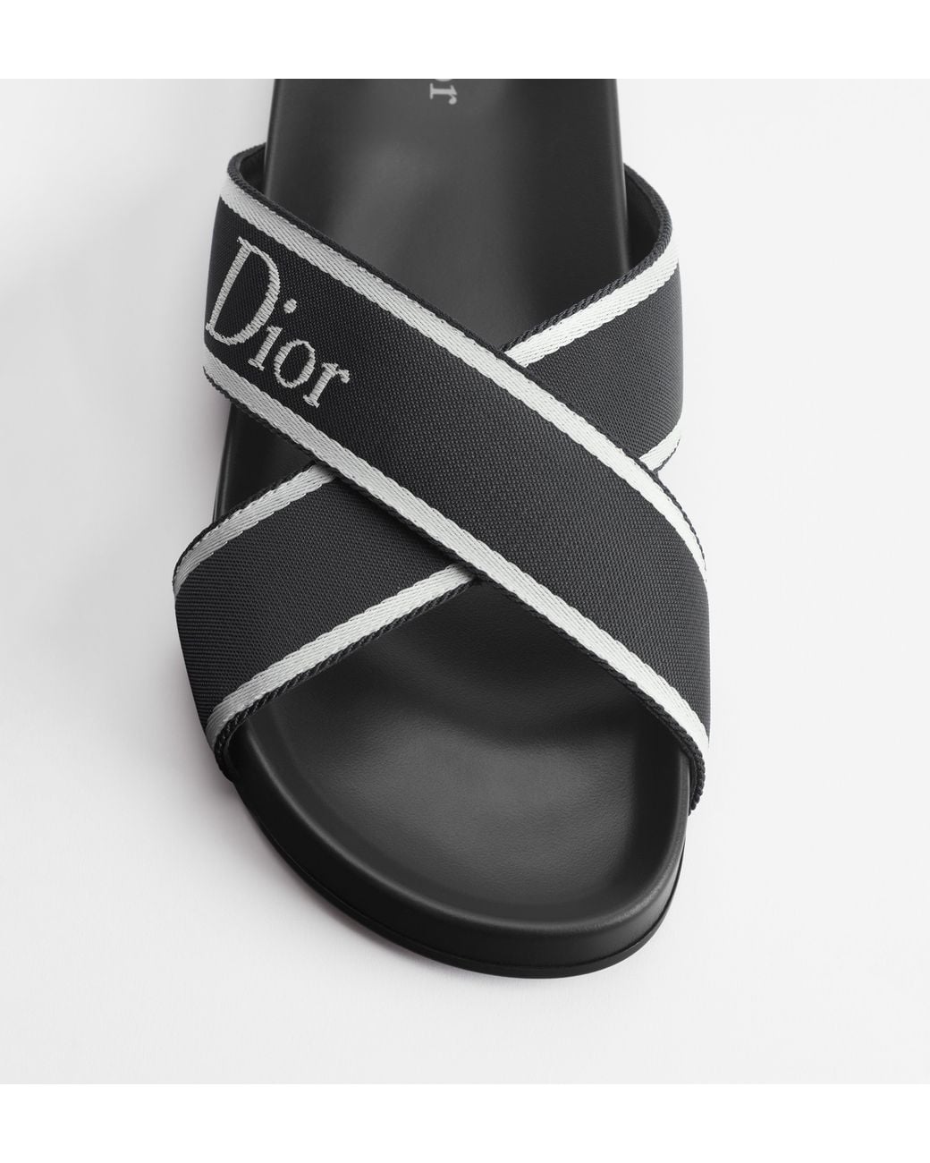 Dior White Aqua Iviera Sandals for men