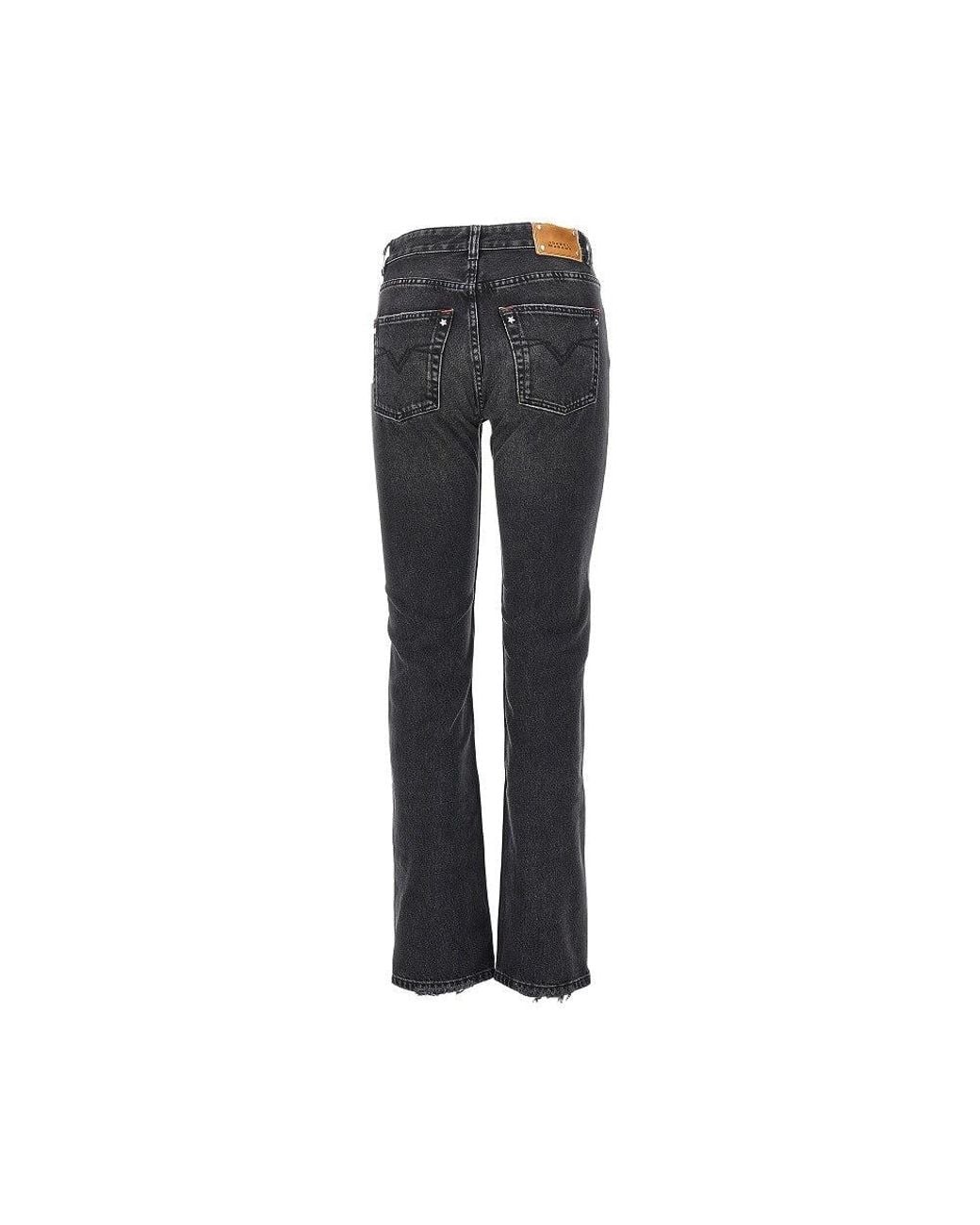 Isabel Marant Gray Daya Regular Jeans