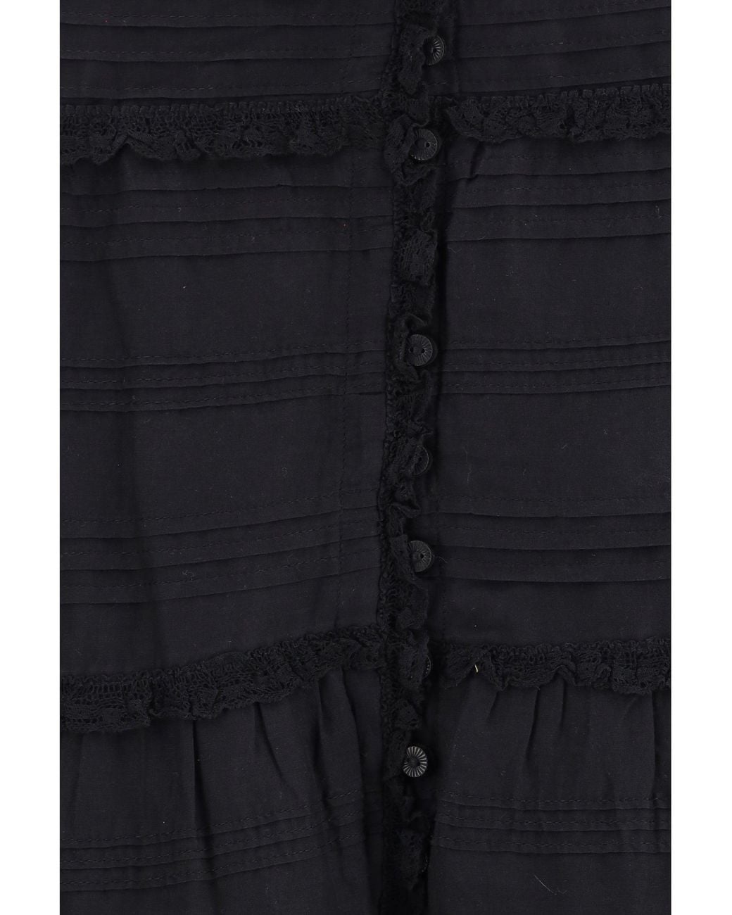 Isabel Marant Black Marant Etoile Paoline Long Cotton Skirt