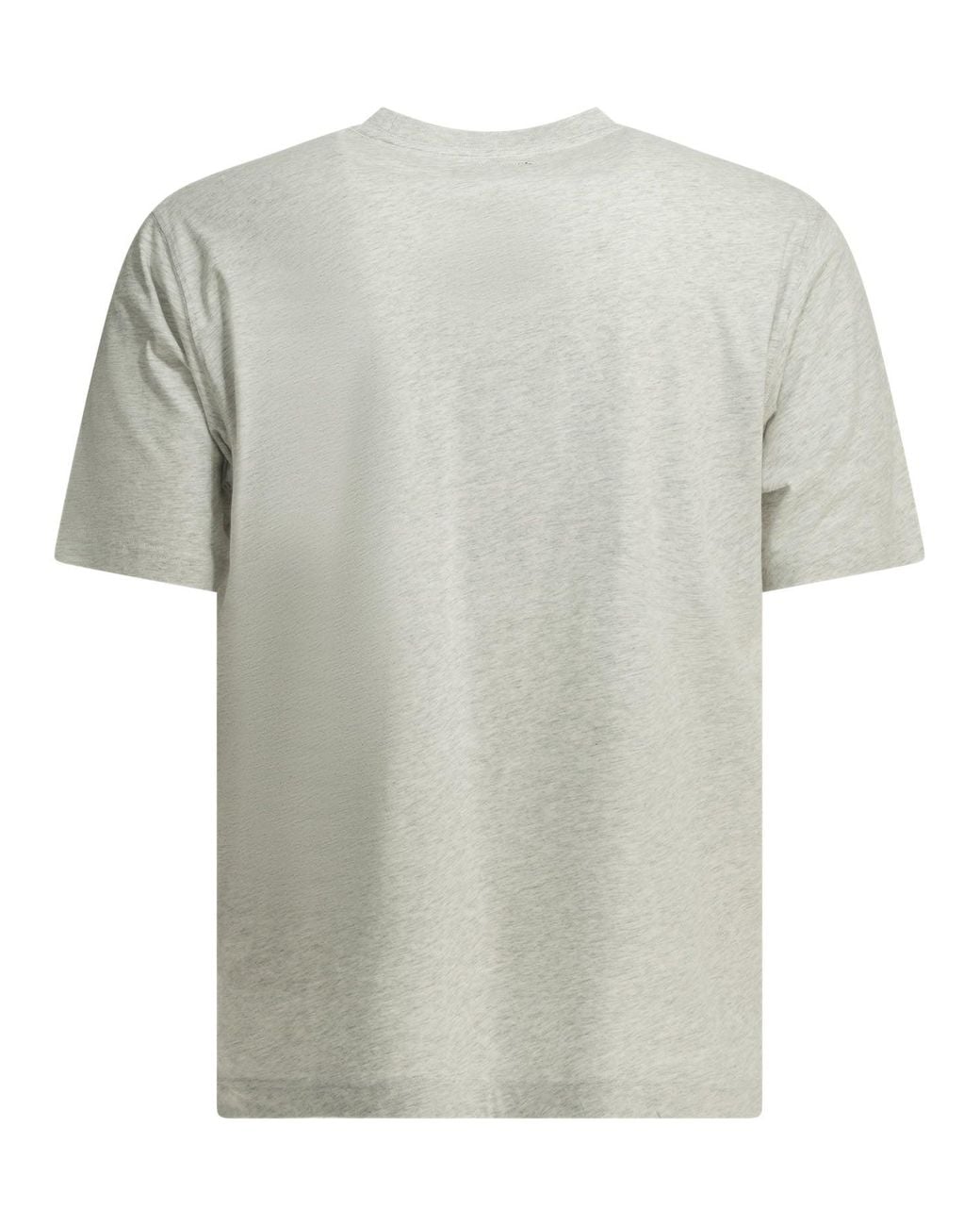 Beams Plus White "Grandelle" Crew-Neck T-Shirt for men