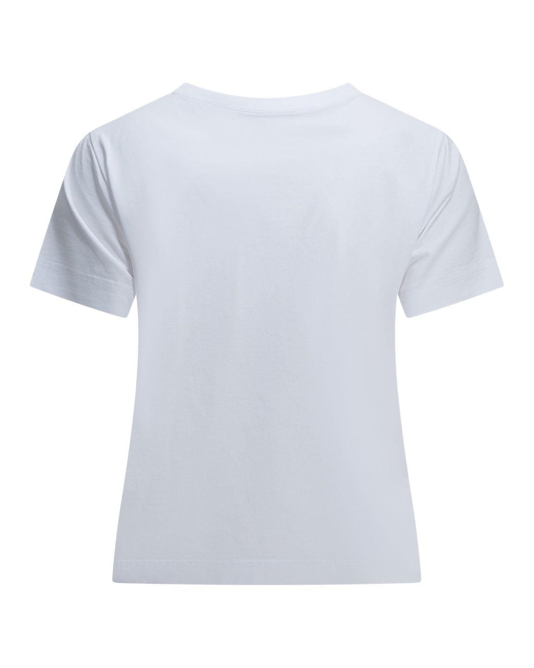 Givenchy White Crewneck T-Shirt With Logo