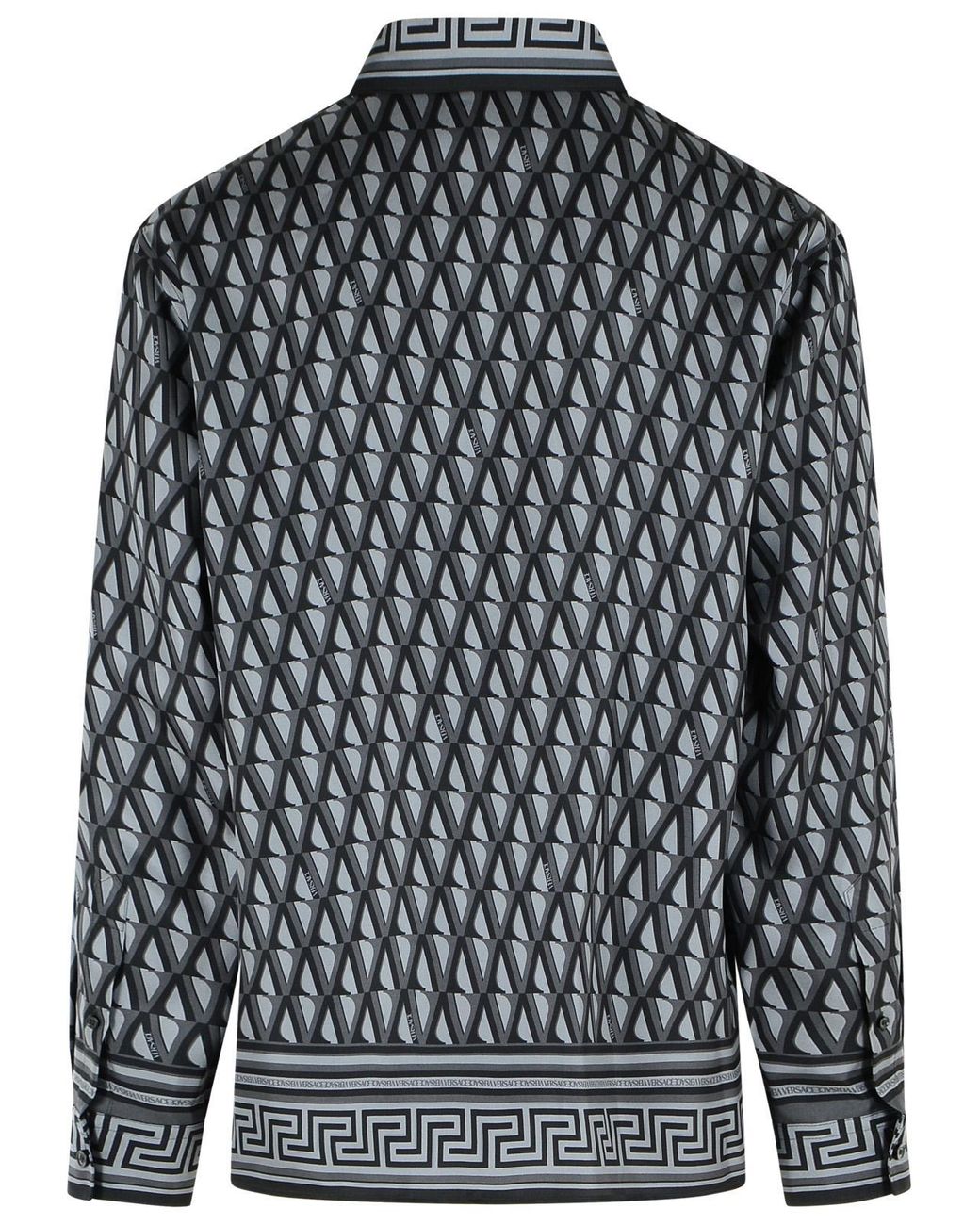 Versace Black Slim Shirt for men
