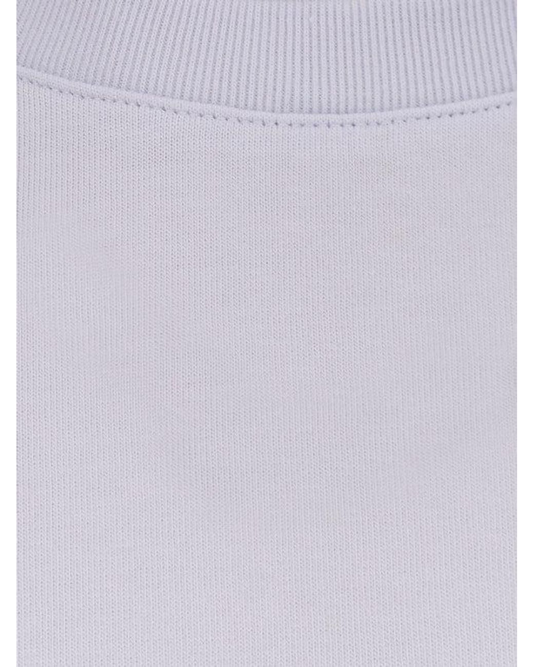 Hevò White Mulino Cotton T-Shirt for men