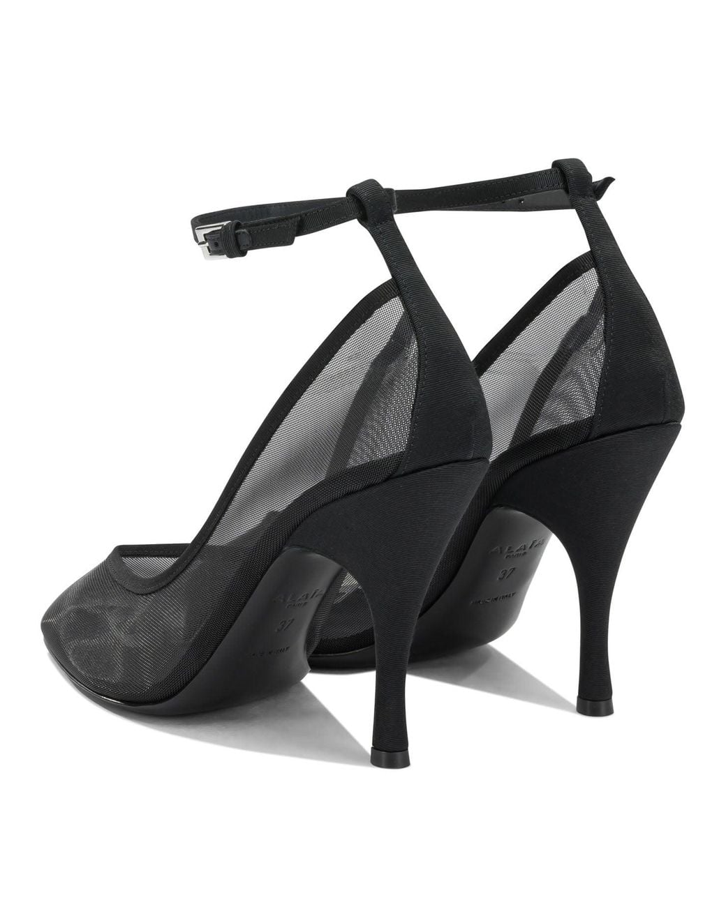 Alaïa Gray "Nude 100Mm" Pumps