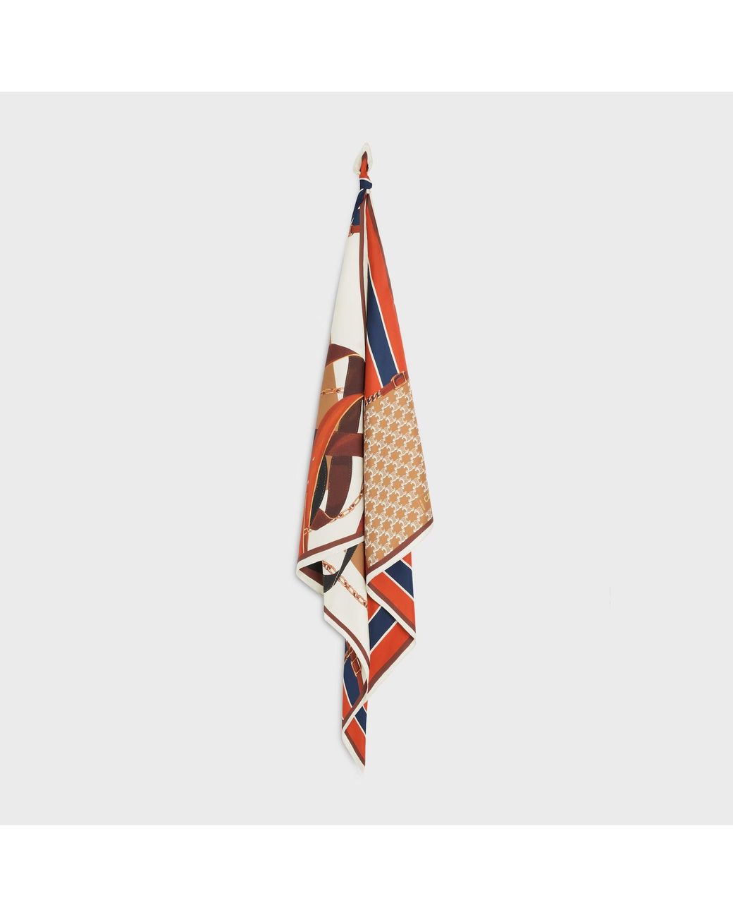Céline Orange Scarf