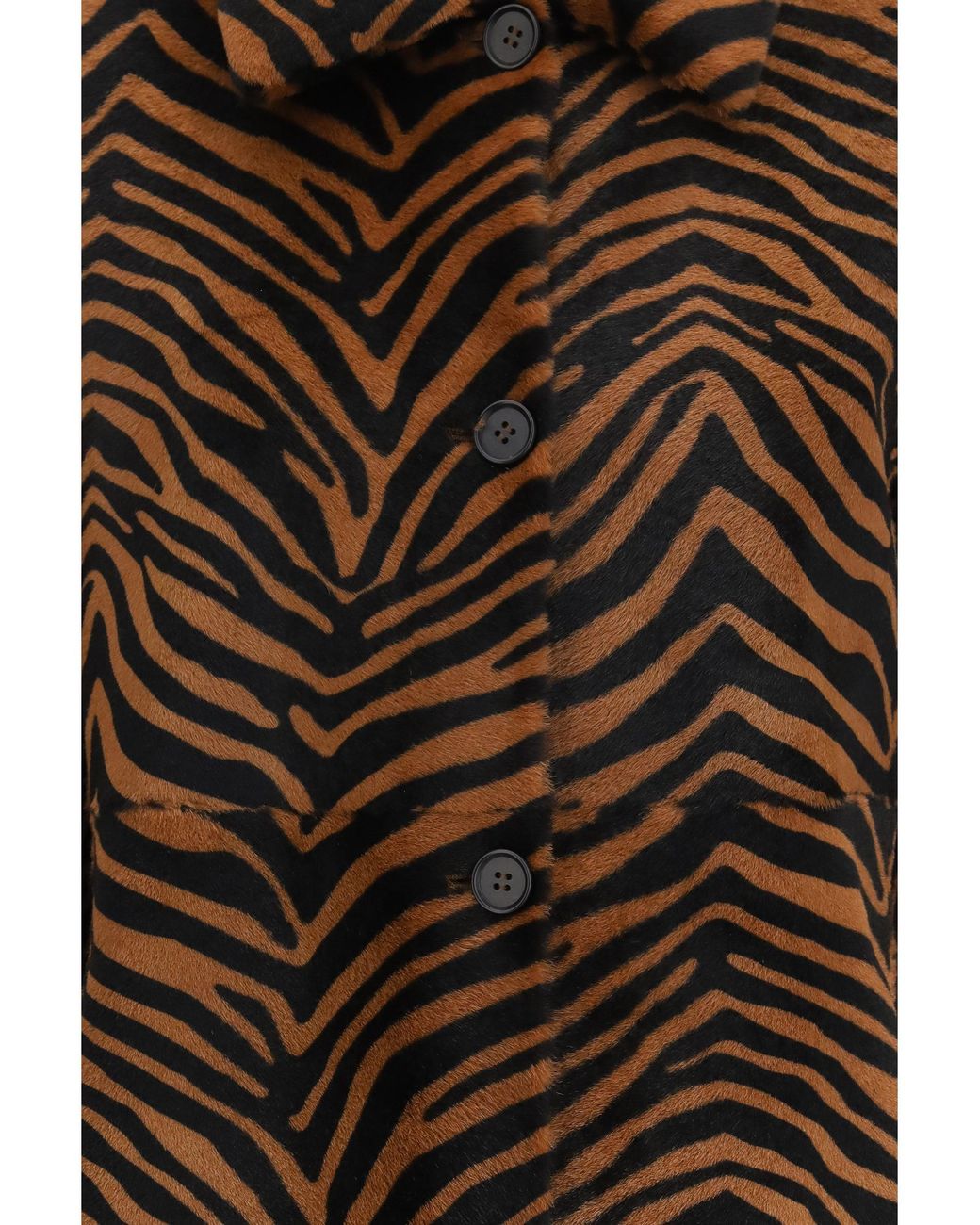P.A.R.O.S.H. Brown Leopard Print Coat