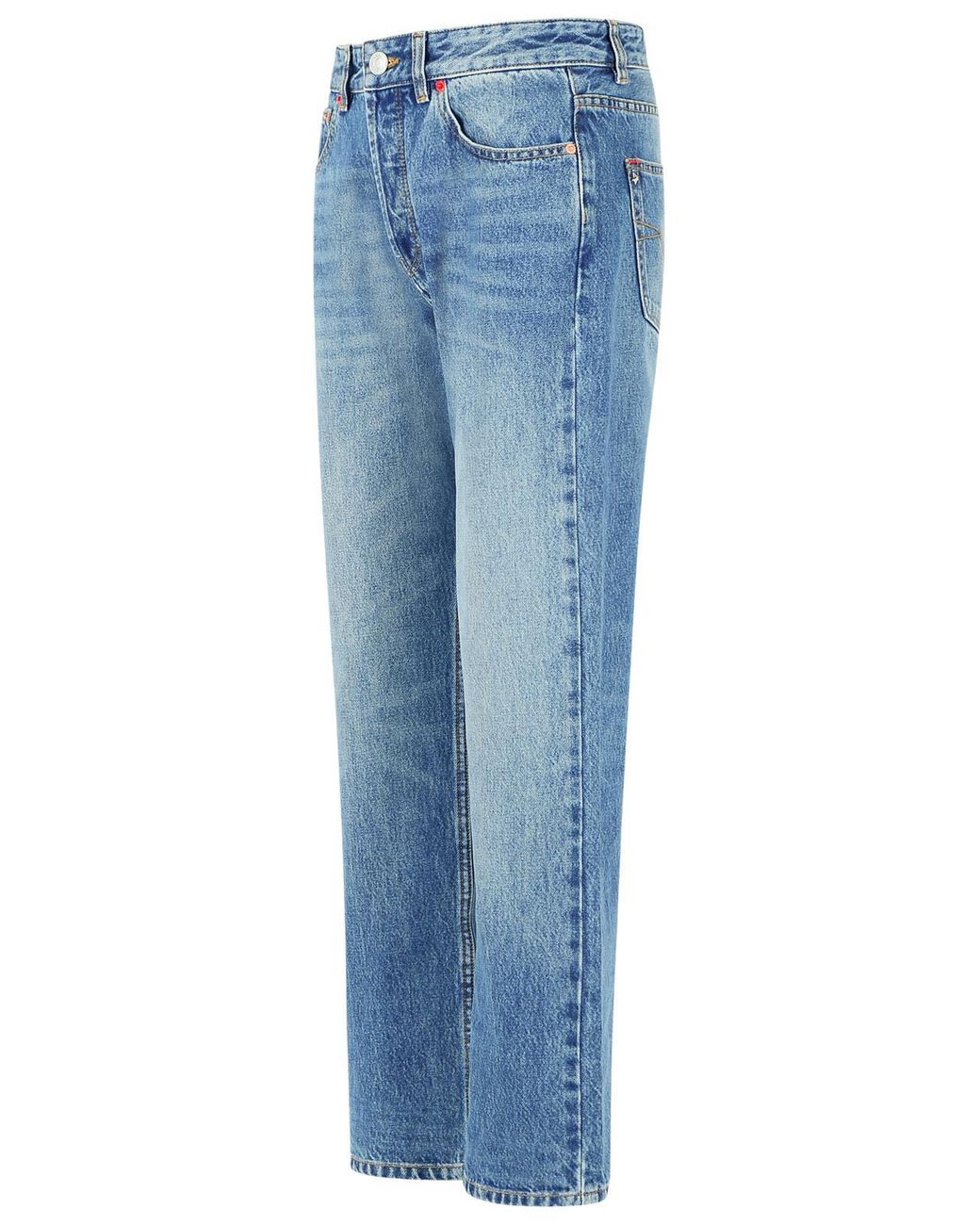 Isabel Marant Blue 'Daya' Cotton Jeans