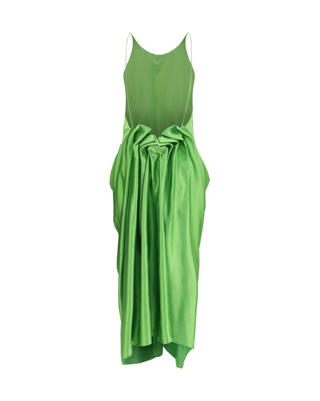 Khaite Green Kent Dress Absinthe