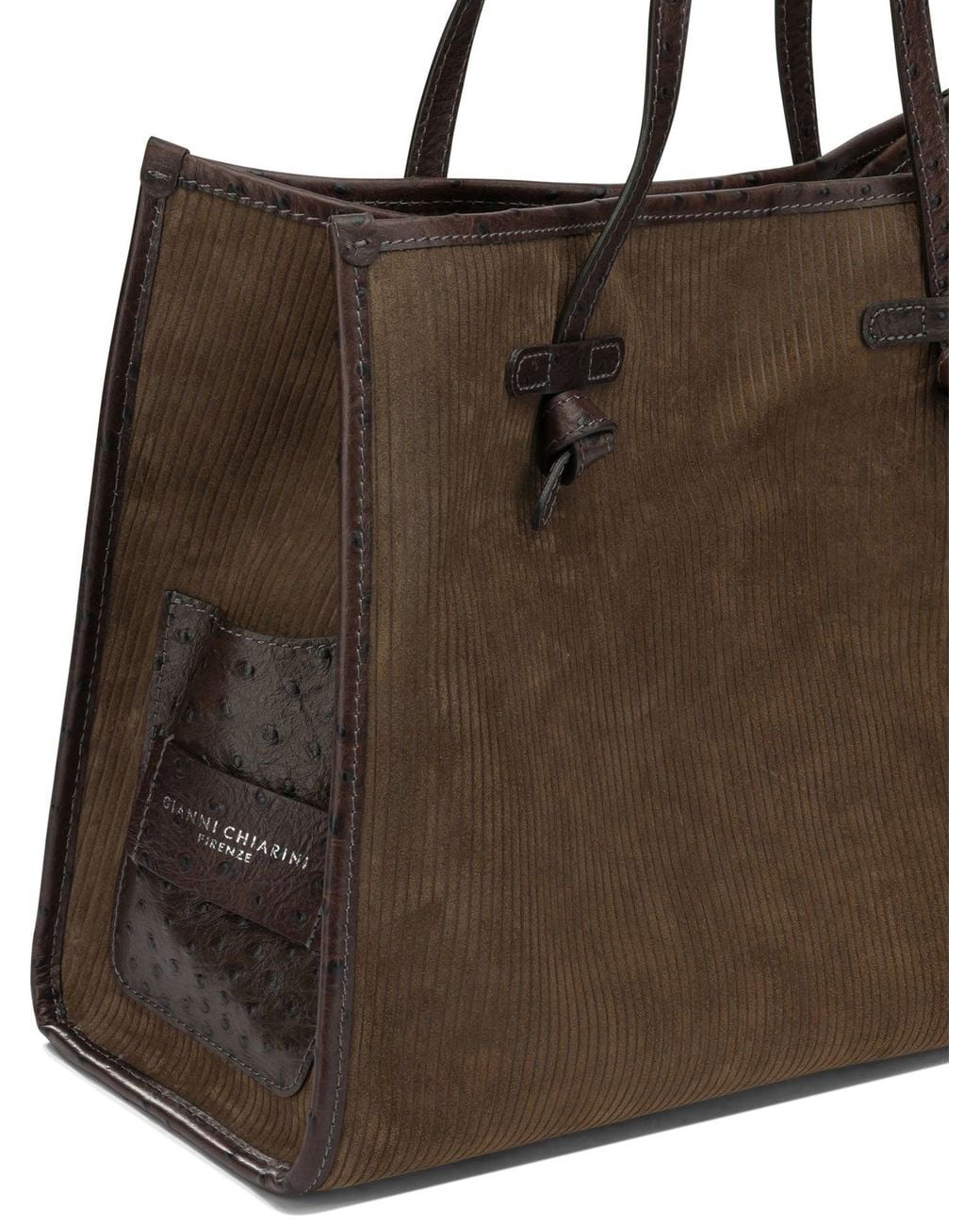 Gianni Chiarini Brown Marcella Shoulder Bag Espresso