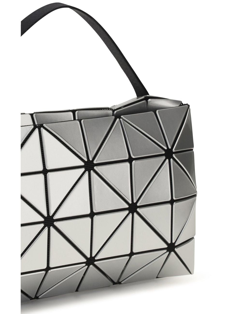 Issey Miyake Metallic Carton Shoulder Bag