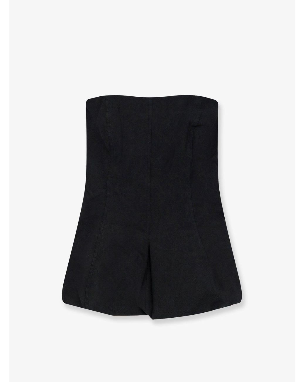 LAMRONS Black Top Cotton-Silk Blend