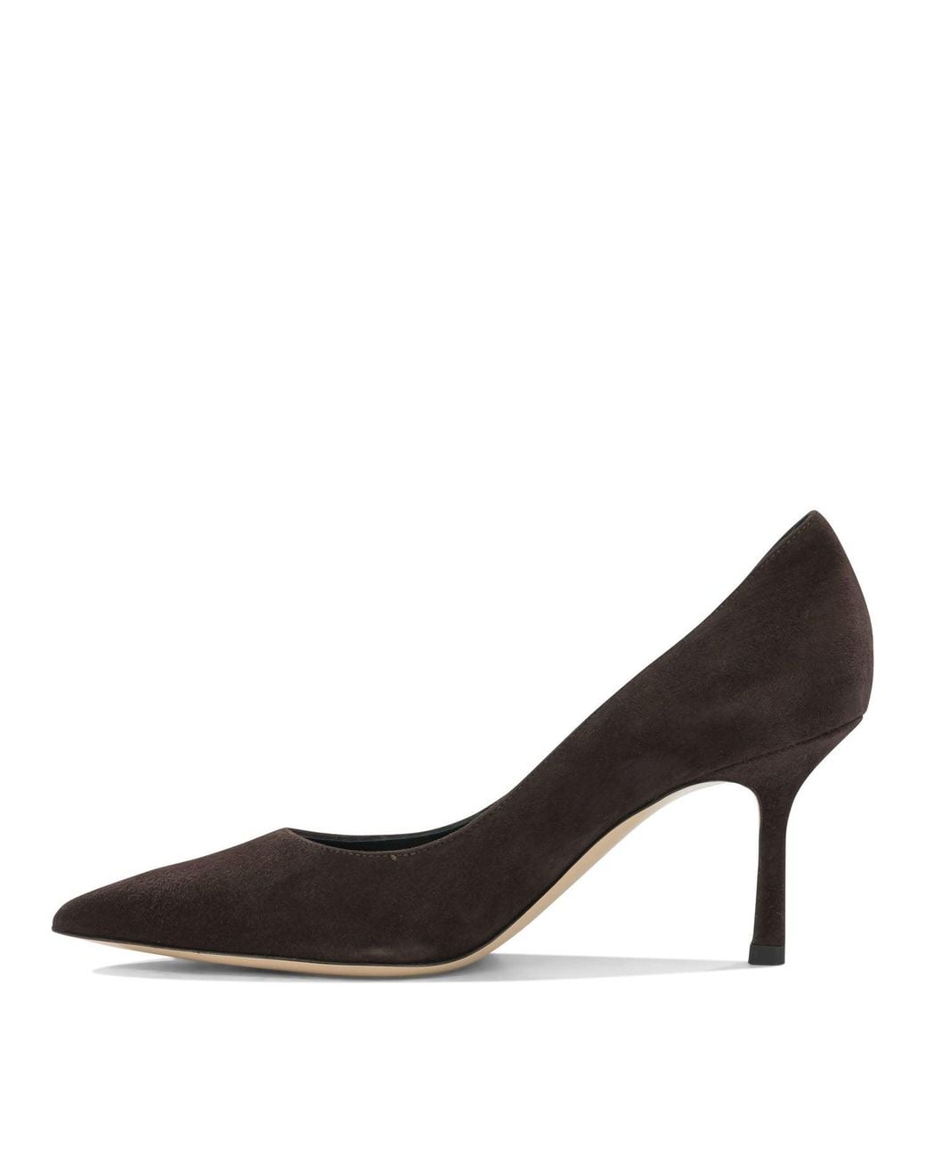 Ninalilou Black Suede Leather Pumps