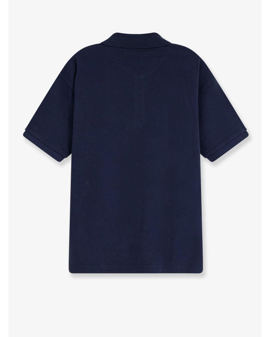 Stussy Blue Classic Cotton Polo Shirt for men
