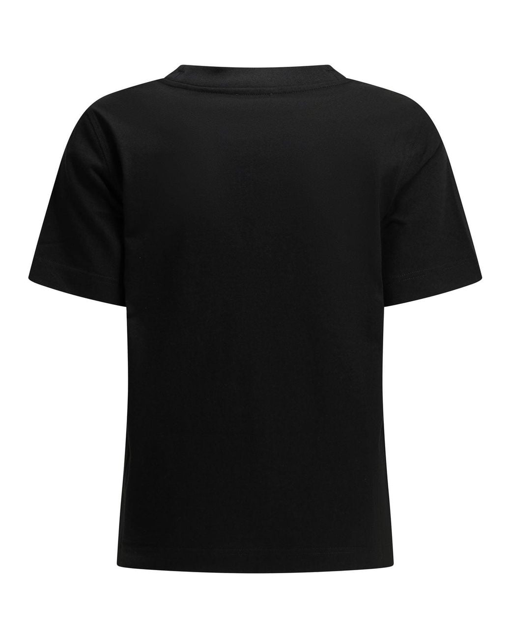Burberry Black Knight Check Crew-Neck T-Shirt