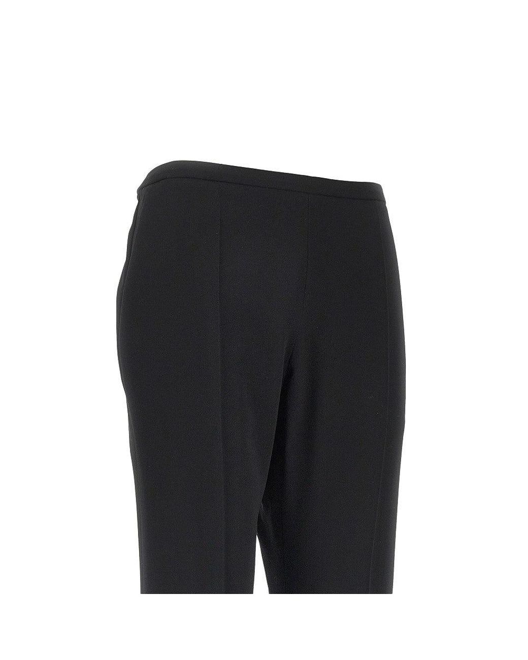 The Row Black 'Cyril' Twill Pants
