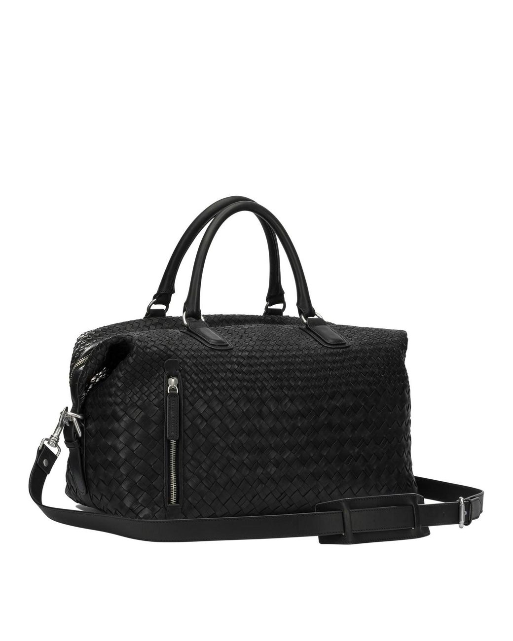Officine Creative Black Armor 019 Travel Bag for men