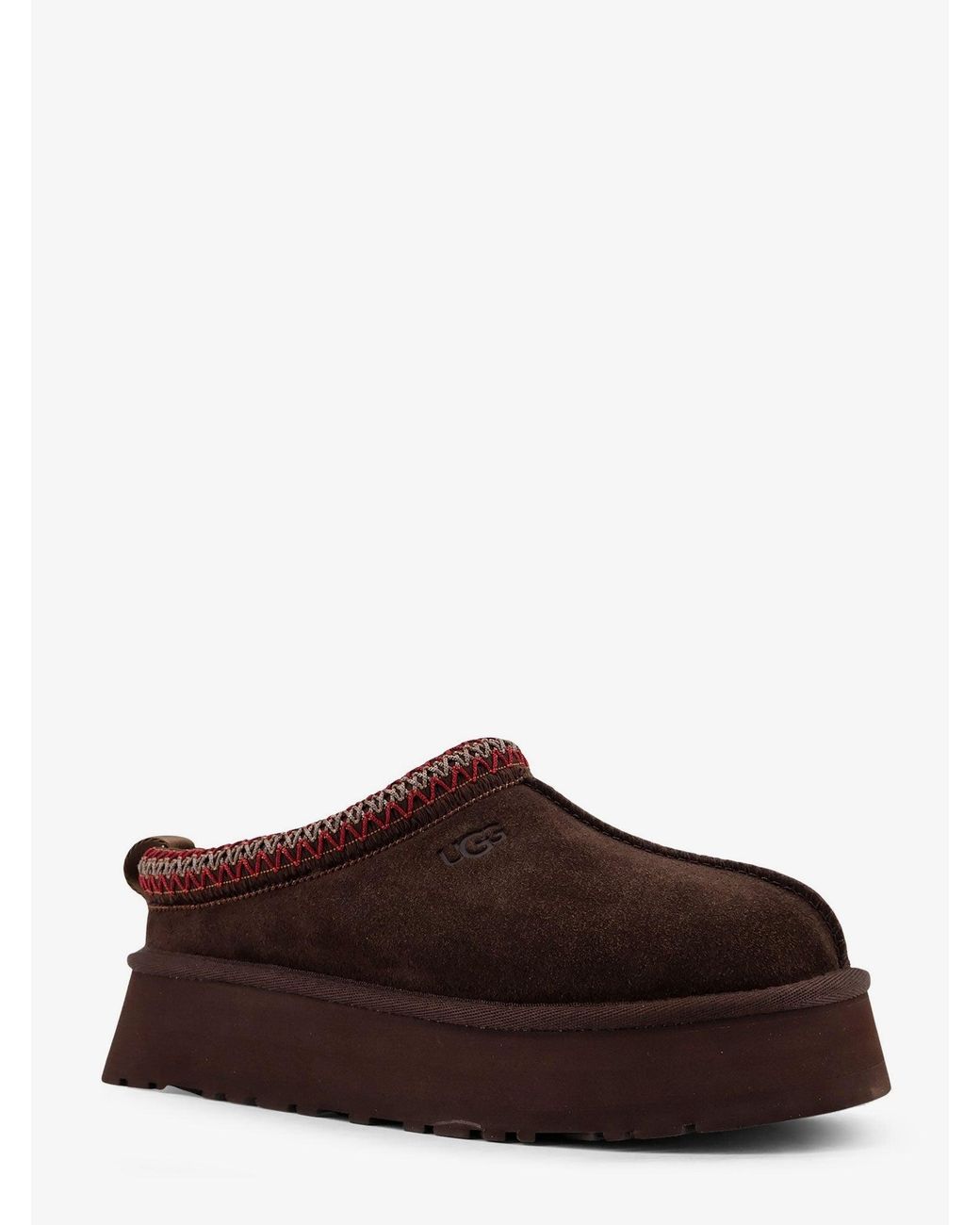Ugg Brown Tazz Ii Suede Slip-On