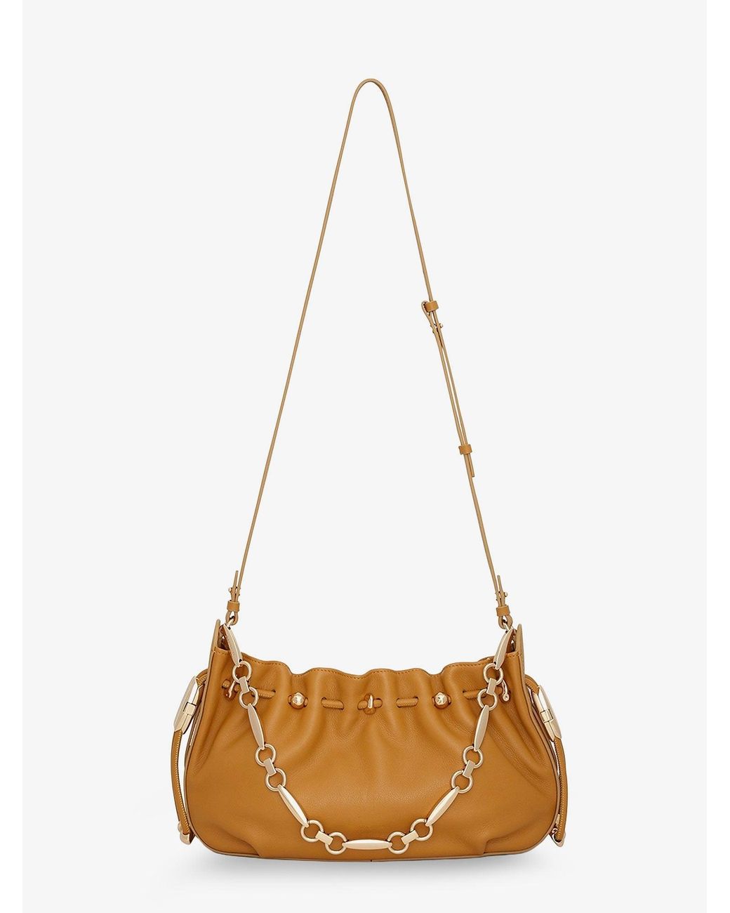 Zimmermann Brown Leather Clutch Halcyon