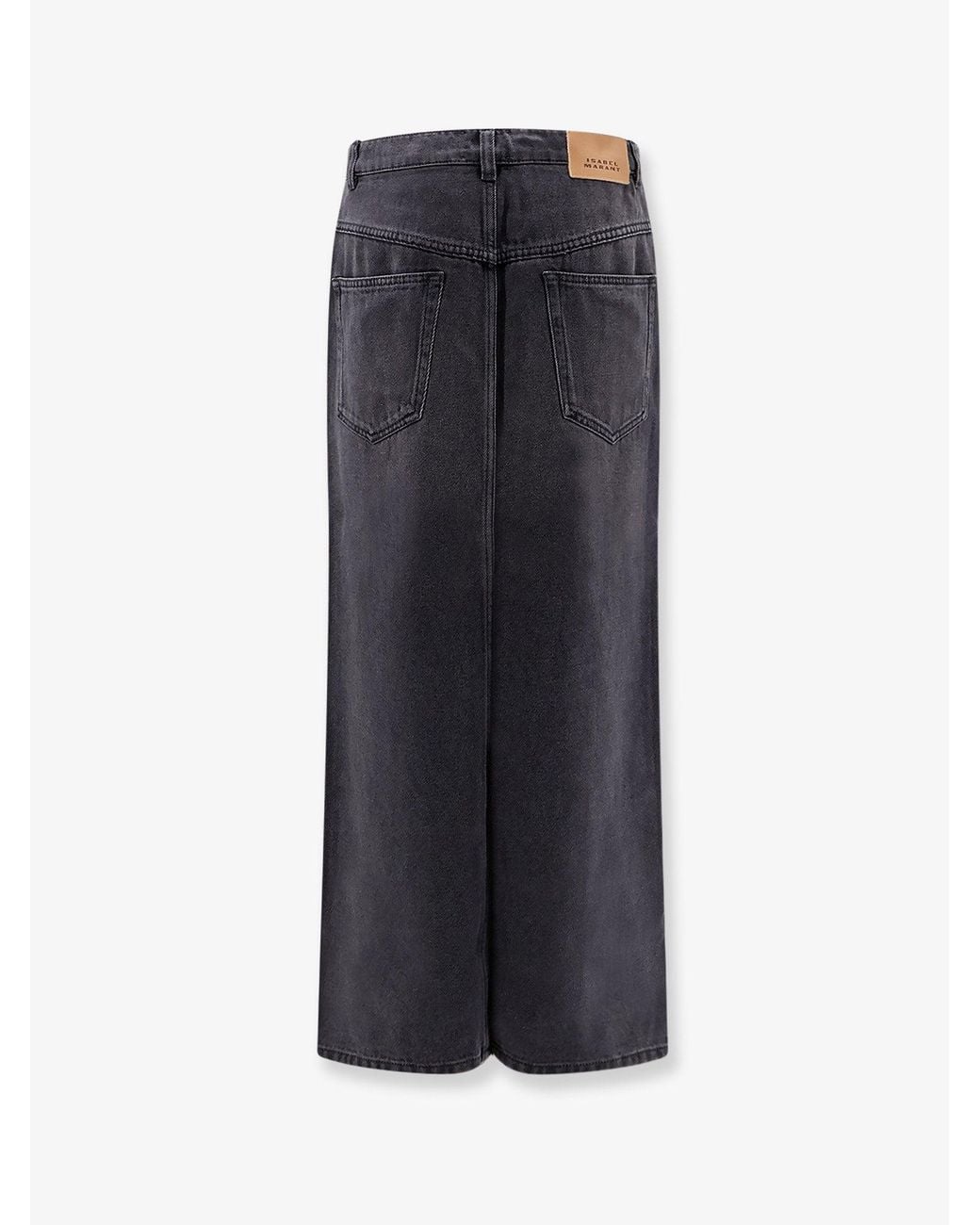 Isabel Marant Blue Faharia Denim Skirt