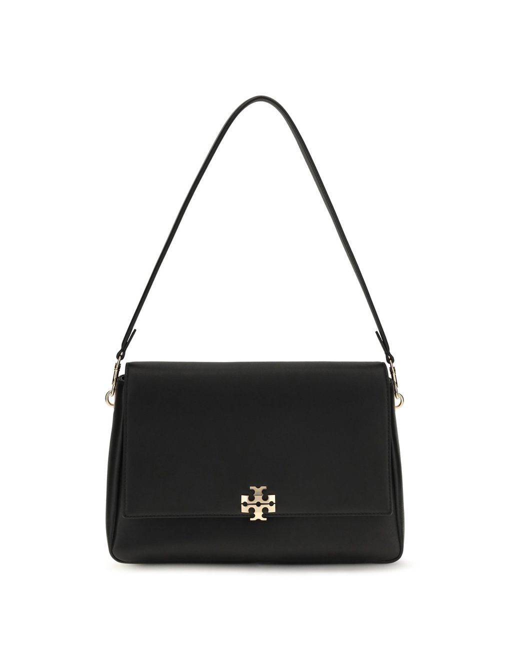 Tory Burch Black Shoulder Bag Charlie Leather