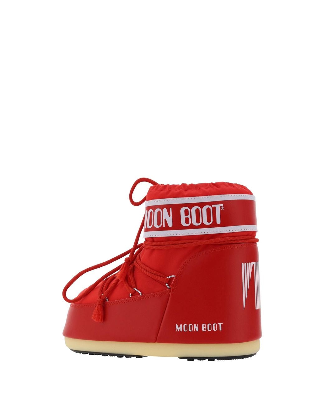 Moon Boot Red Icon Low Boots