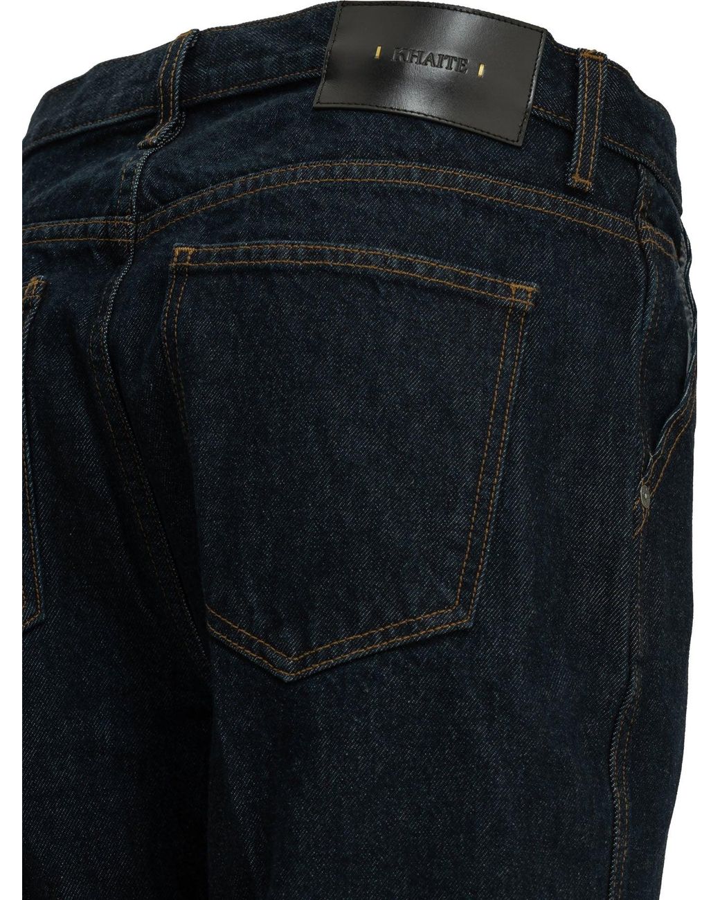 Khaite Blue "Rossi" Straight-Leg Jeans