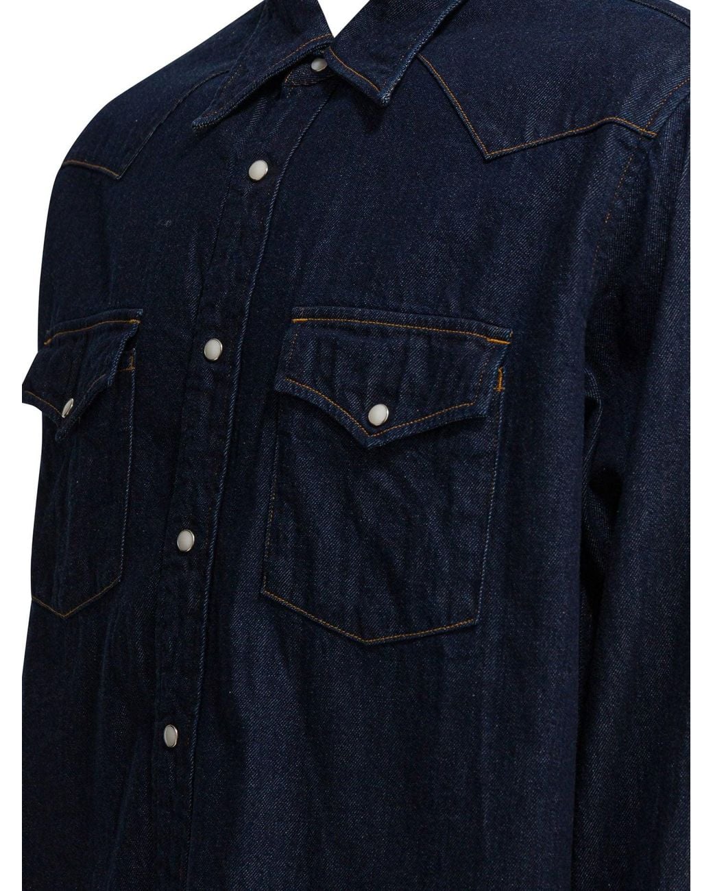 Kapital Blue "Husky" Casual Shirt for men