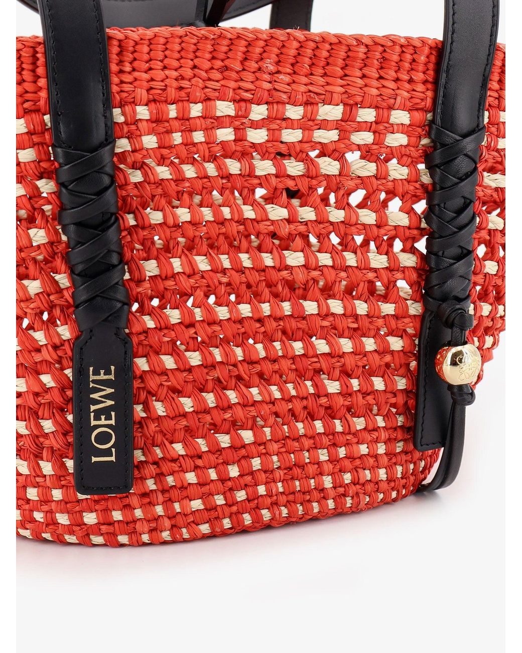 Loewe Red Shoulder Bag Paula's Ibiza