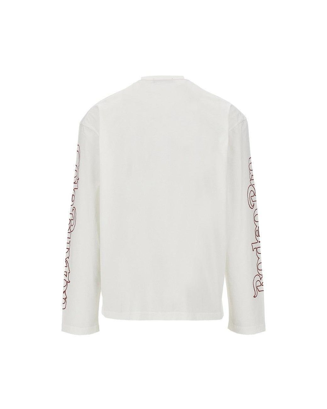 Cole Buxton White 'Rodeo Pro' Long-Sleeved T-Shirt for men