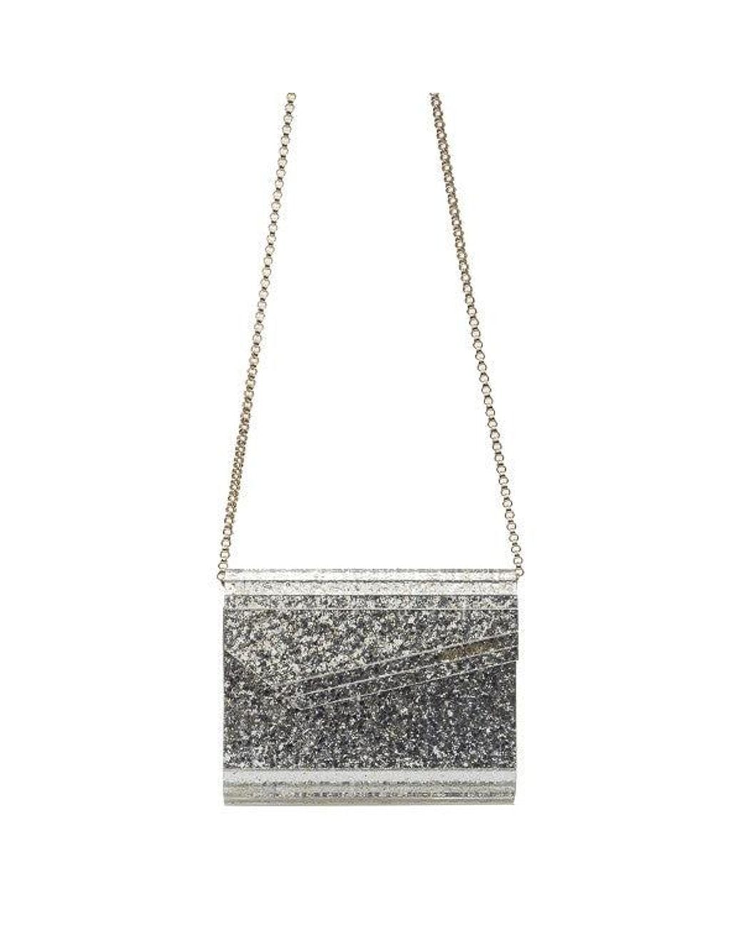 Jimmy Choo Metallic 'Candy' Glittered Clutch