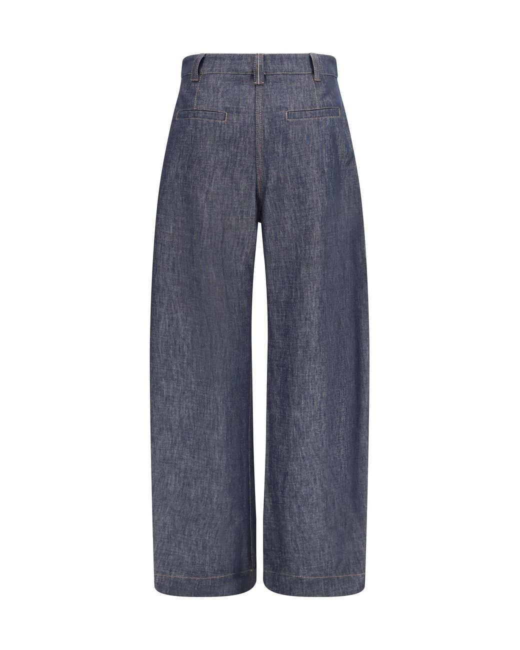 Brunello Cucinelli Blue Lightweight Denim Pants