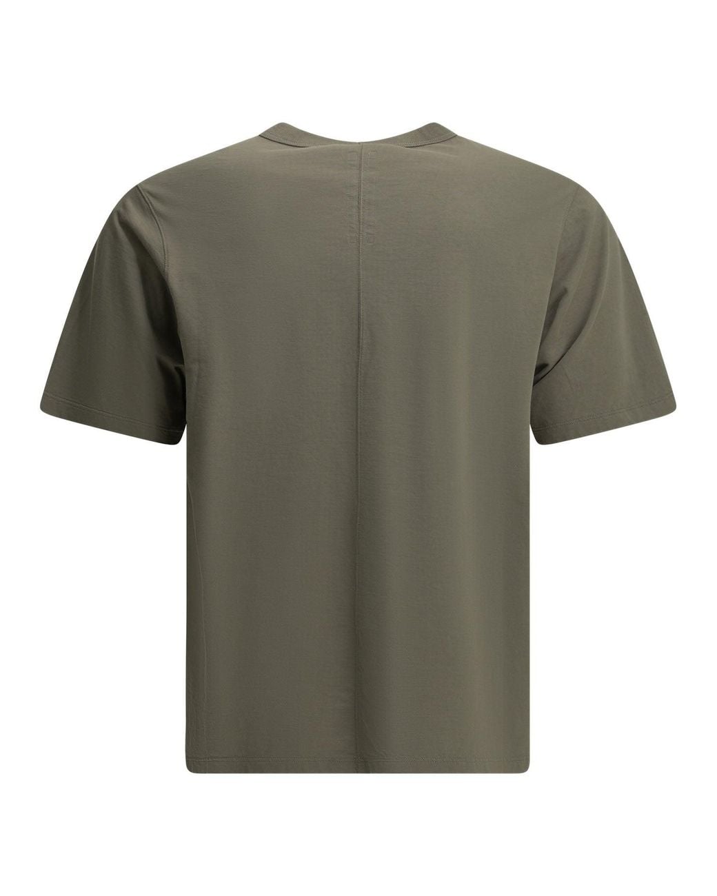 Rick Owens Green Brad Crewneck T-Shirt for men