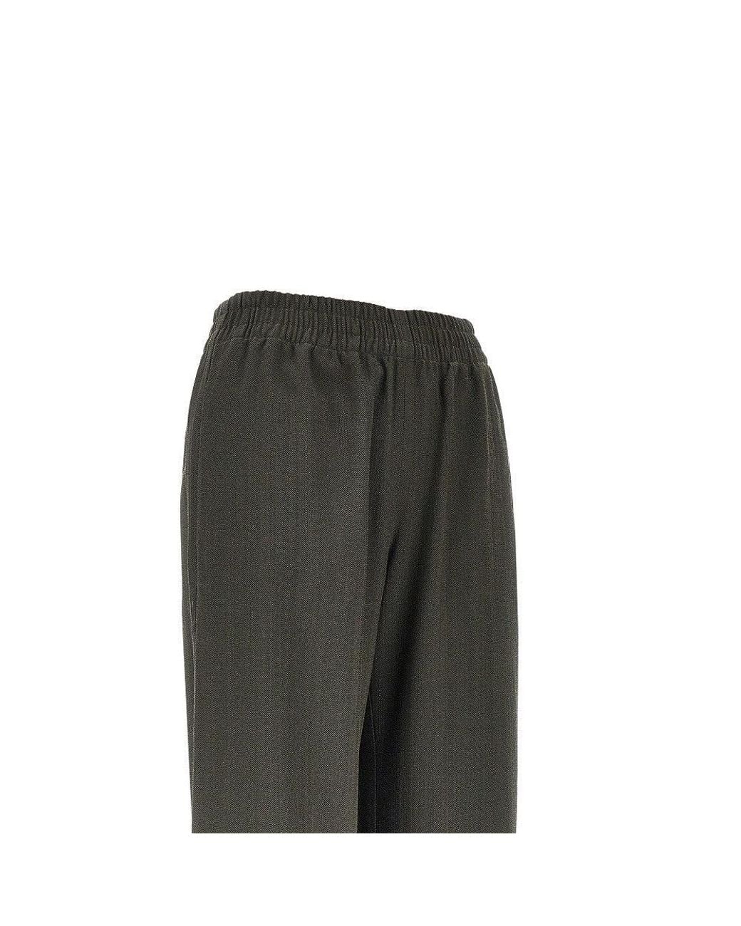 Golden Goose Deluxe Brand Gray 'Britty' Wool-Blend Jogging Pants
