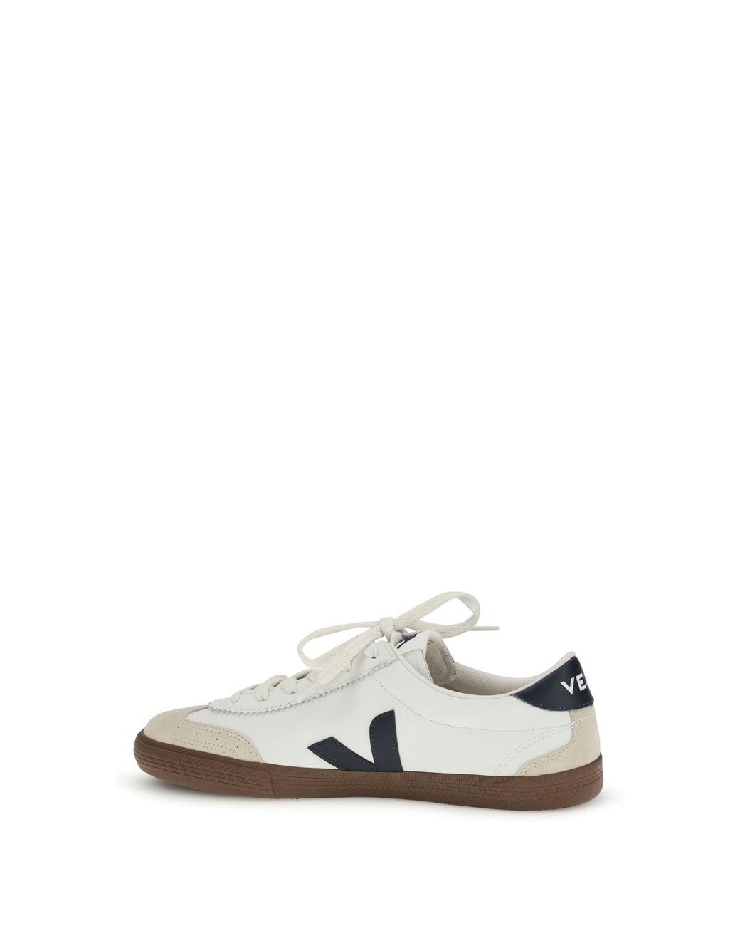 Veja White Volley Sneakers Nautico Bark for men