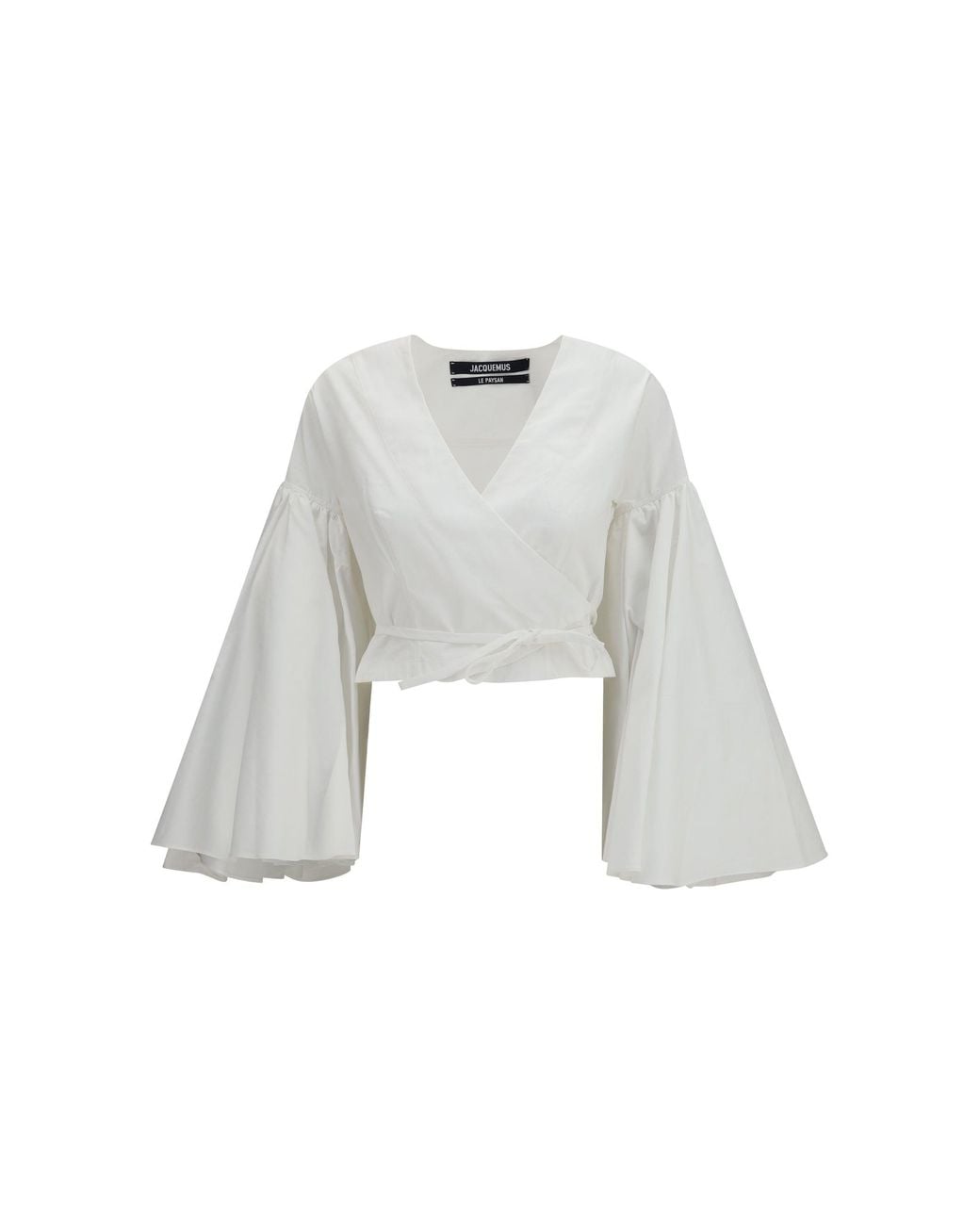 Jacquemus White Paysan Wrap Top